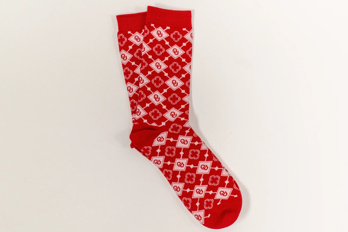 William & Lauren - Socks OU Diamond