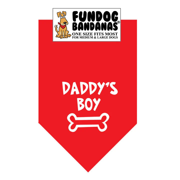 FunDog Bandanas - Dog Bandana Daddy's Boy