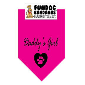 FunDog Bandanas - Dog Bandana Daddy's Girl