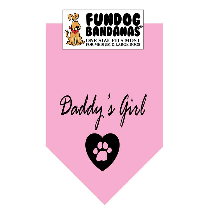 FunDog Bandanas - Dog Bandana Daddy's Girl