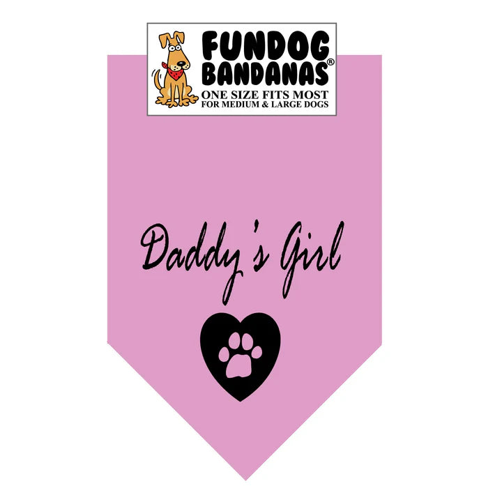 FunDog Bandanas - Dog Bandana Daddy's Girl