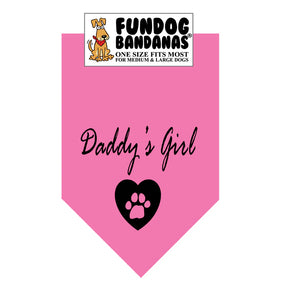 FunDog Bandanas - Dog Bandana Daddy's Girl