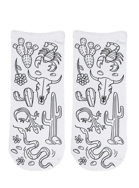 Living Royal - Coloring Socks Desert