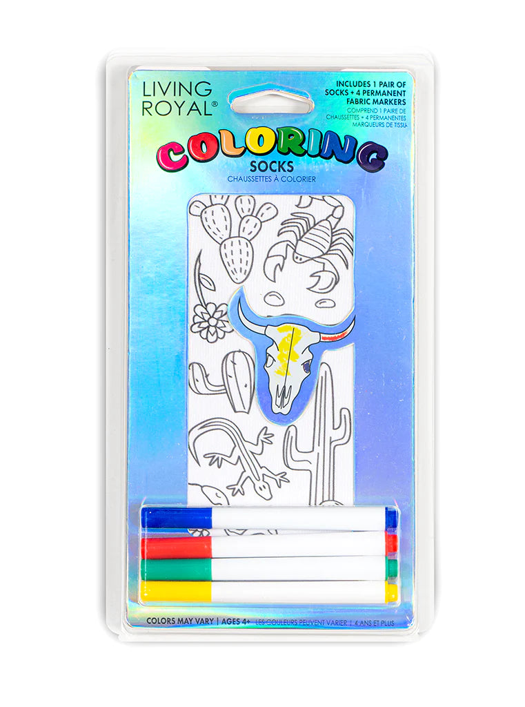 Living Royal - Coloring Socks Desert