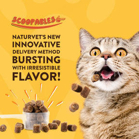 NaturVet - Scoopables Hairball Aid DailySupport + Pumpkin for Cats - Southern Agriculture 