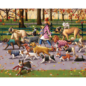 Boardwalk Puzzle Company - Puzzle Dog Walker