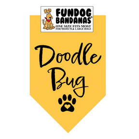 FunDog Bandanas - Dog Bandana Doodle Bug