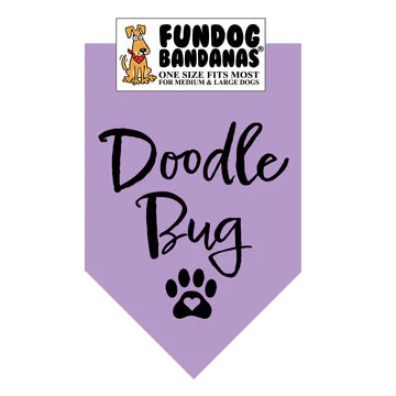 FunDog Bandanas - Dog Bandana Doodle Bug