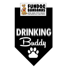 FunDog Bandanas - Dog Bandana Drinking Buddy