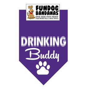 FunDog Bandanas - Dog Bandana Drinking Buddy