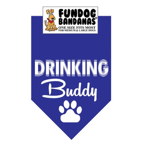 FunDog Bandanas - Dog Bandana Drinking Buddy