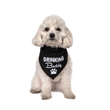 FunDog Bandanas - Dog Bandana Drinking Buddy