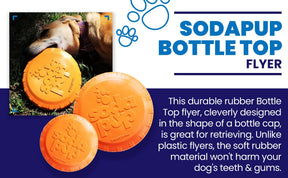 Sp Bottle Top Flyer Dog Toy