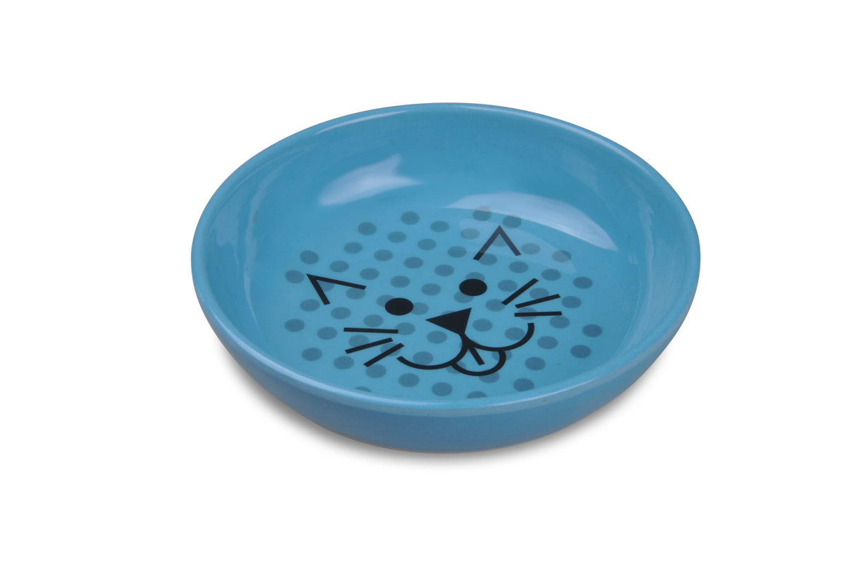 Van Ness - Cat Dish Eco-Ware Bamboo NonSkid Cat Silhouettes