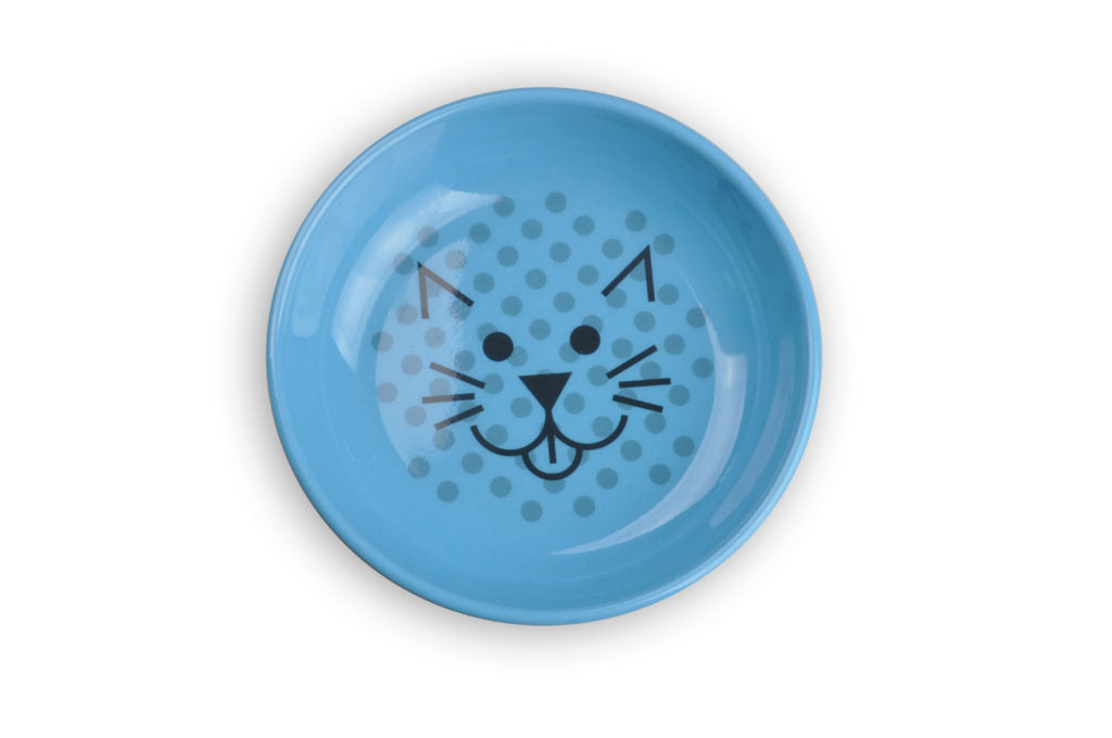Van Ness - Cat Dish Eco-Ware Bamboo NonSkid Cat Silhouettes