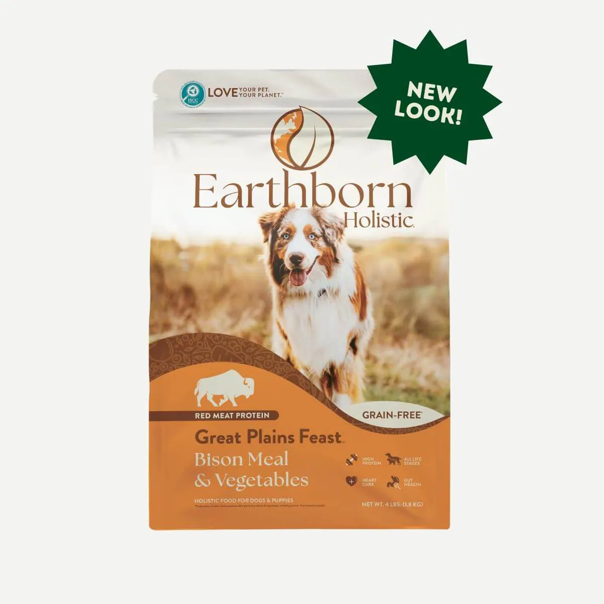 Earthborn Holistic - All Breeds, Adult Dog Great Plains Feast Recipe Dry Dog Food - Southern Agriculture 