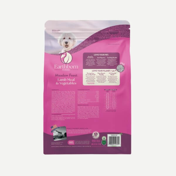 Earthborn Holistic - All Breeds, Adult Dog Meadow Feast Recipe Dry Dog Food - Southern Agriculture 