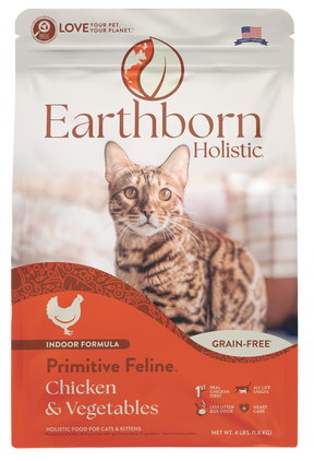 Earthborn Holistic - Holistic Primitive Indoor Grain Free Dry Cat Food