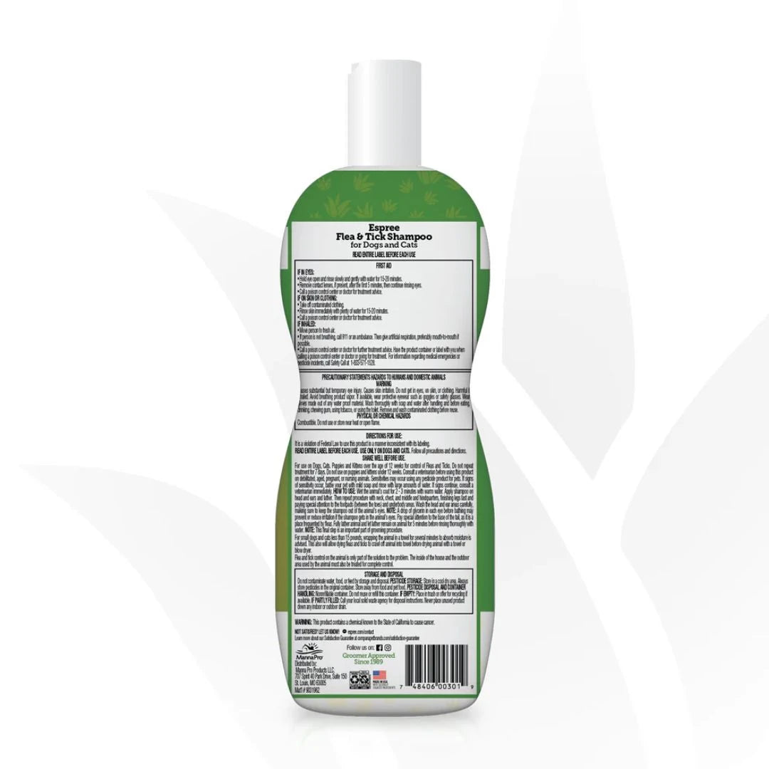 Espree - Flea & Tick Dog Shampoo