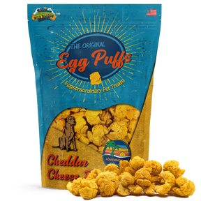 Wild Meadow Farms -  Egg Puffs Cheddar Cheese Dog Treat's
