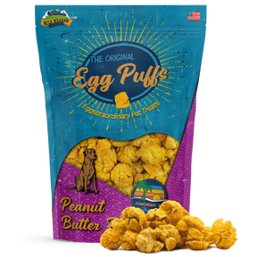 Wild Meadow Farms -  Egg Puffs Peanut Butter Dog Treat's