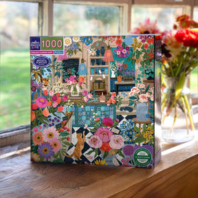eeBoo - Puzzle English Flower Shop
