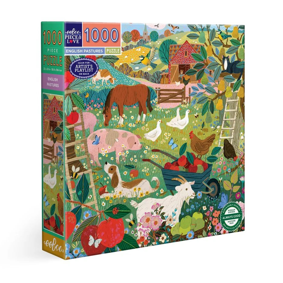 eeBoo - Puzzle English Pastures