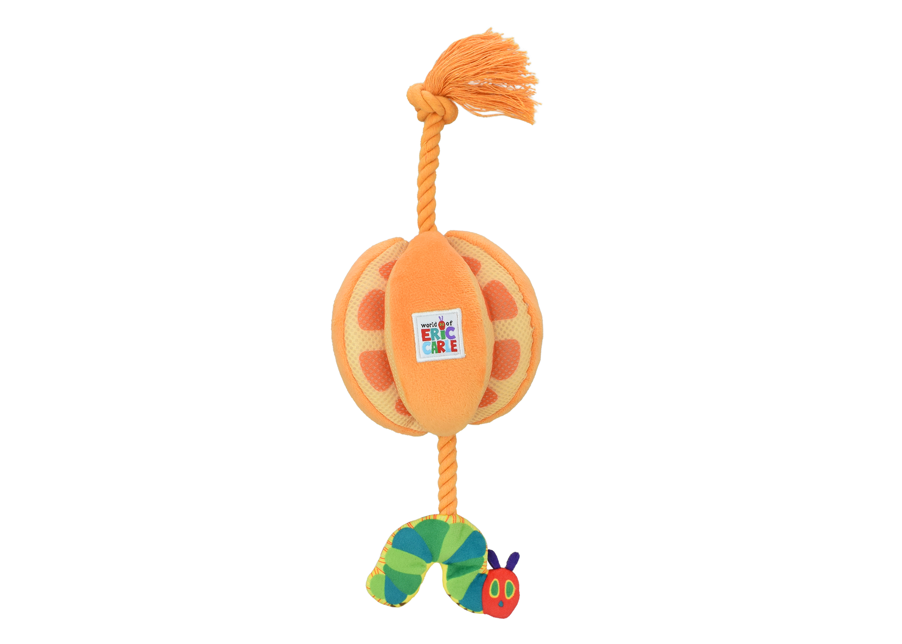 Multipet International - Eric Carle Very Hungry Caterpillar Fruit Rope Dog Toy