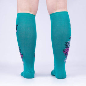 Sock It To Me - A Fan-tastic Tail Knee High Socks