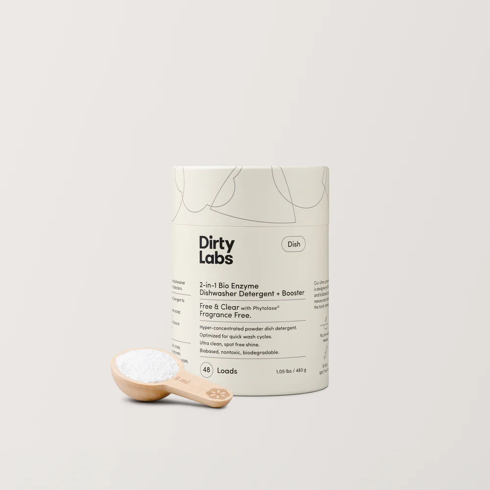 Dirty Labs - Free & Clear Bio Enzyme Dishwasher Detergent - Southern Agriculture 