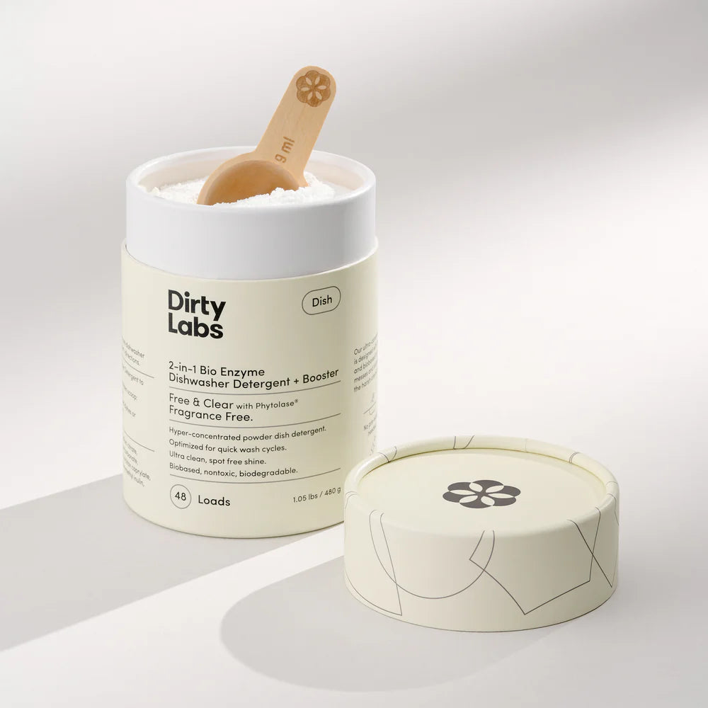 Dirty Labs - Free & Clear Bio Enzyme Dishwasher Detergent - Southern Agriculture 