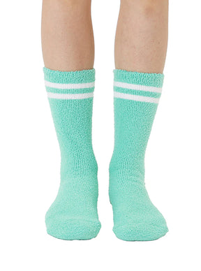 Living Royal - Socks Fuzzy Crew w/ Bottom Cat Lover