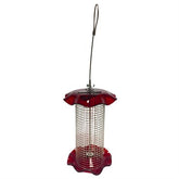 Friends of Flight - Red Acrylic Feeder w/ Stainless Steel Screen