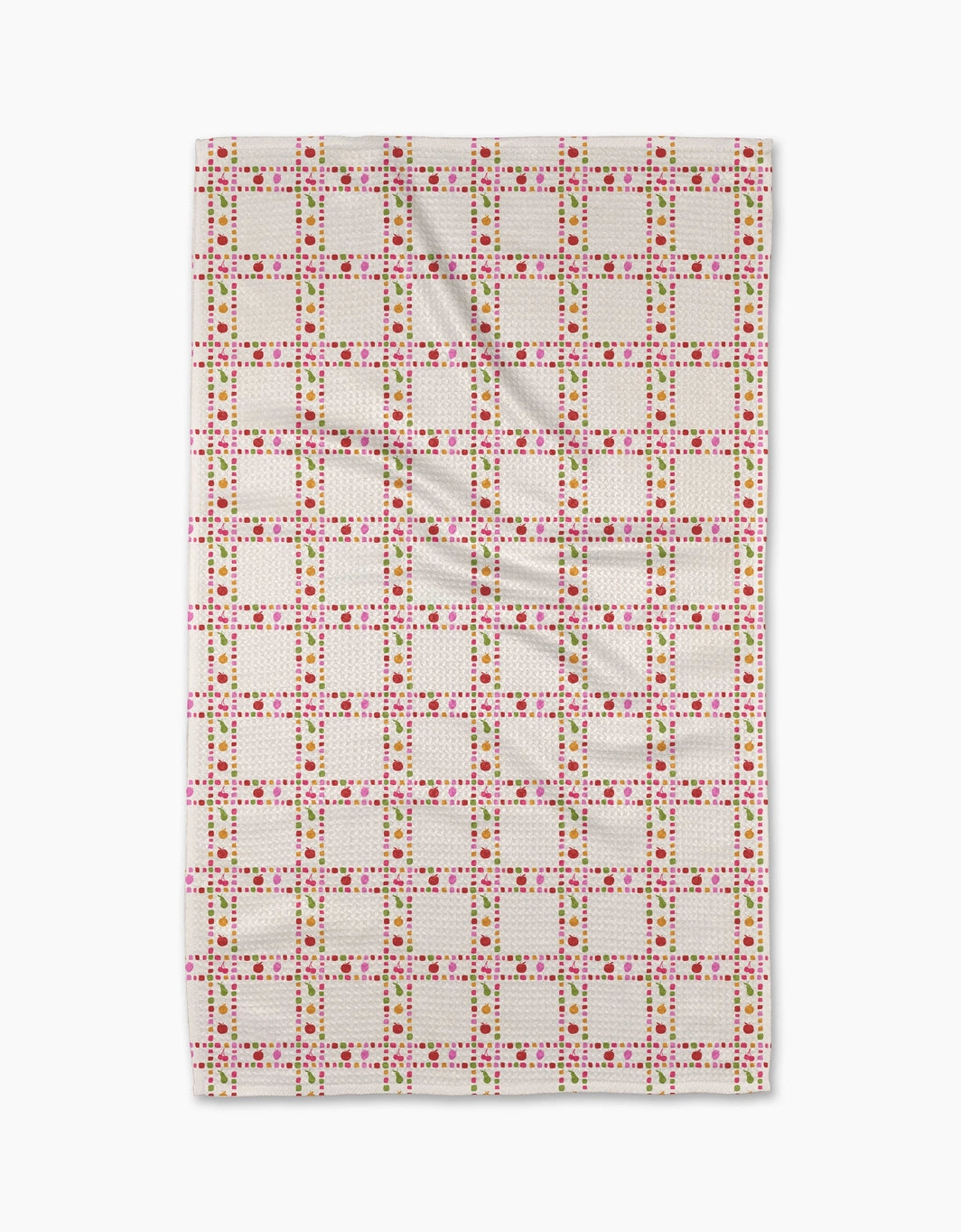 Geometry - Tea Towel Fruits Plaid
