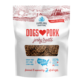 Farmland Traditions - Jerky Treats Dogs Love Pork Treats for Dogs - Southern Agriculture 