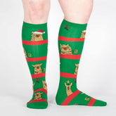 Sock It To Me - Fa La La Llamas Knee High Socks