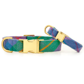 The Foggy Dog - Dog Collar Fable Plaid Flannel