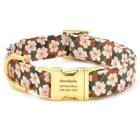 The Foggy Dog - Dog Collar Chestnut Rose