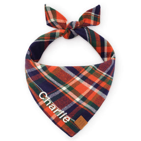 The Foggy Dog - Bandana Dog Dakota Plaid Flannel