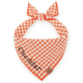 The Foggy Dog - Bandana Cider Gingham