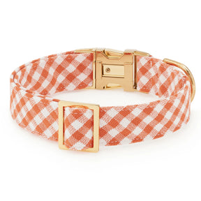 The Foggy Dog - Dog Collar Cider Gingham
