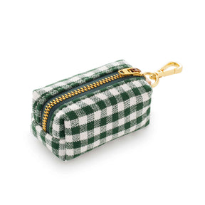 The Foggy Dog - Waste Bag Dispenser - Evergreen Gingham