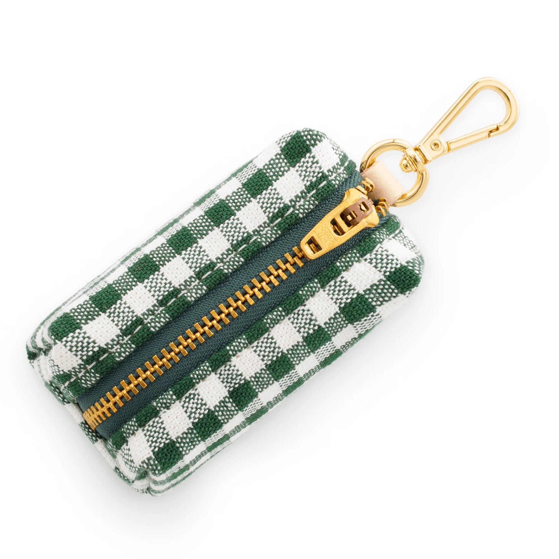 The Foggy Dog - Waste Bag Dispenser - Evergreen Gingham