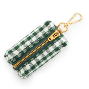 The Foggy Dog - Waste Bag Dispenser - Evergreen Gingham