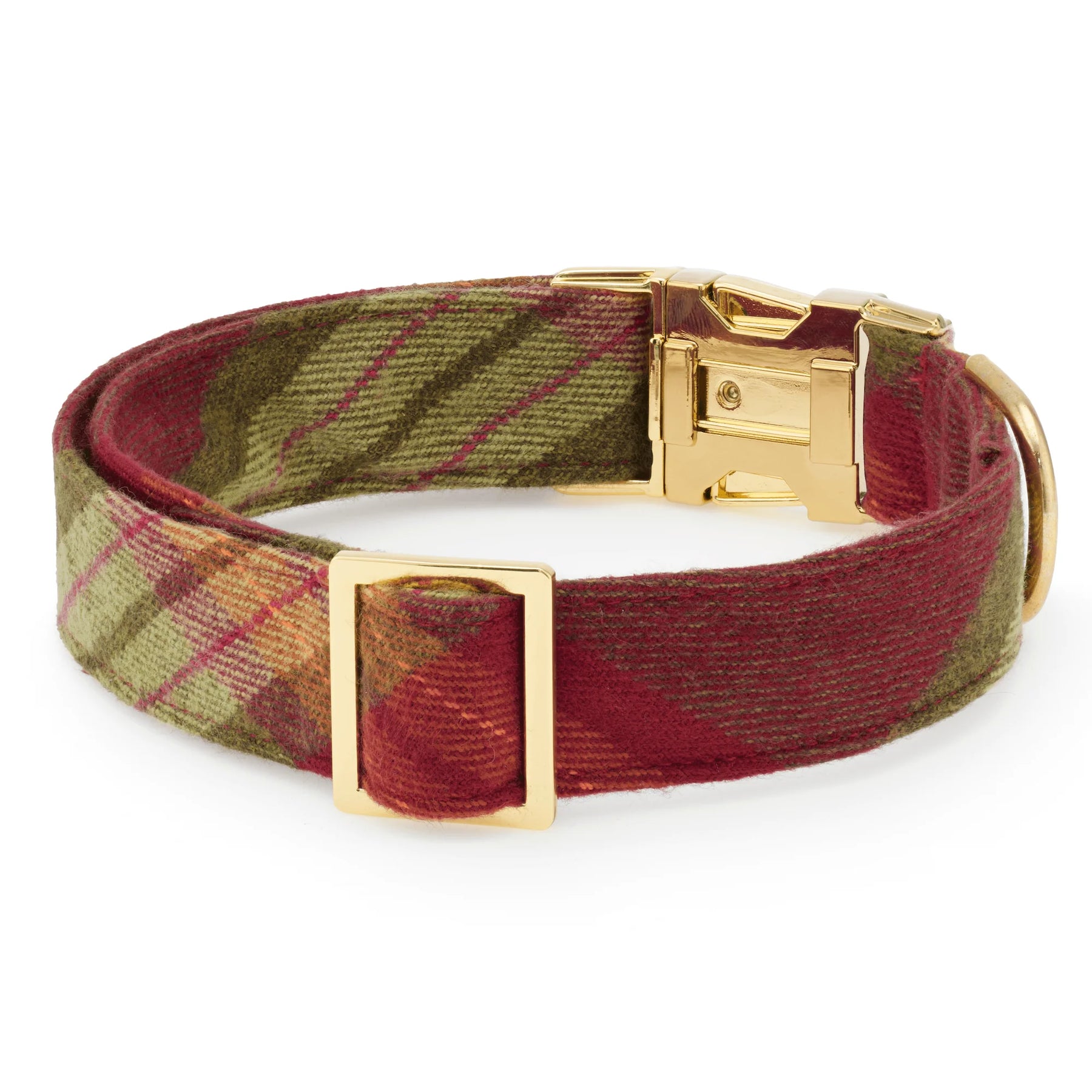 The Foggy Dog - Dog Collar Orchard Plaid