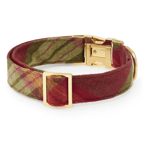 The Foggy Dog - Dog Collar Orchard Plaid
