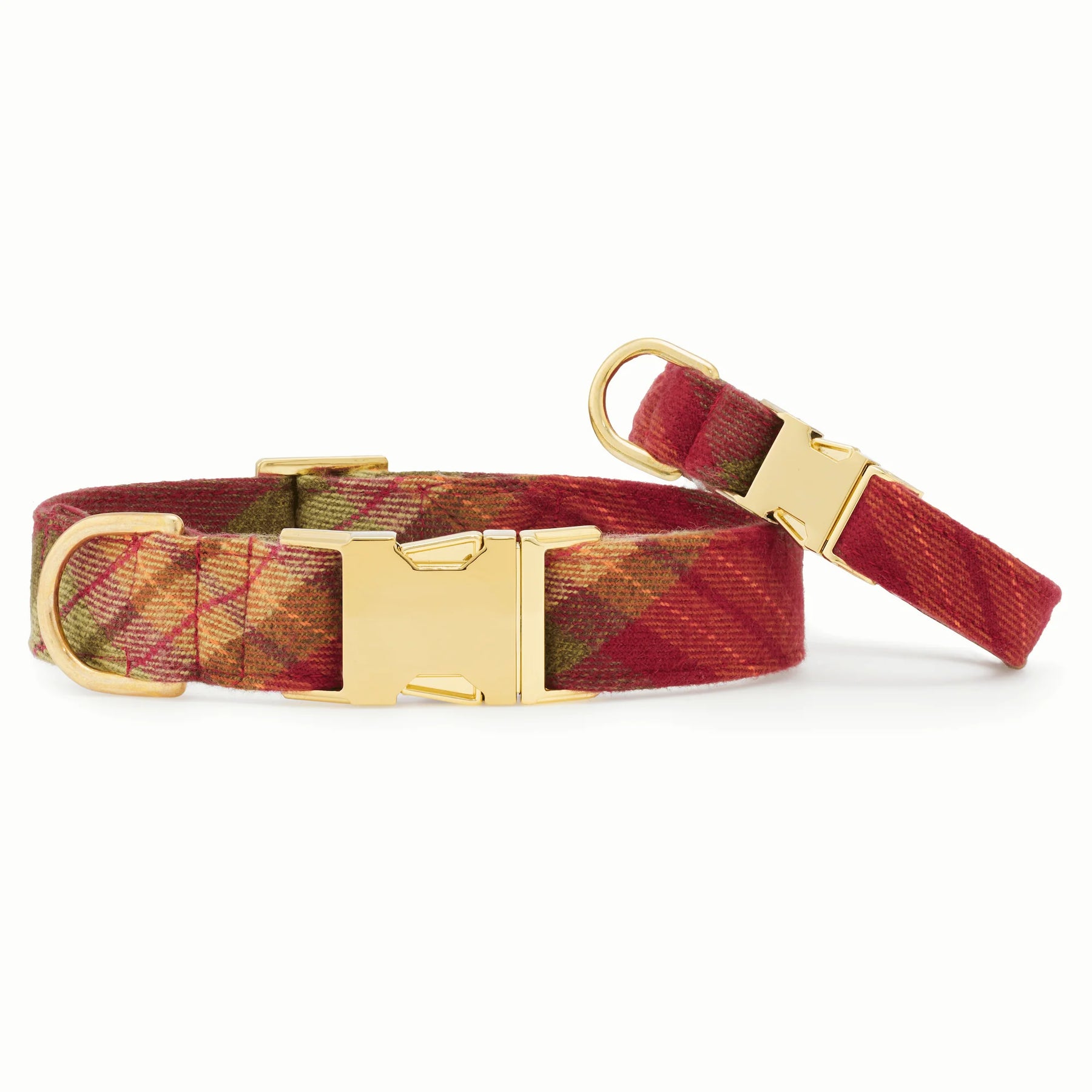 The Foggy Dog - Dog Collar Orchard Plaid