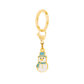 The Foggy Dog - Collar Charm Snowman