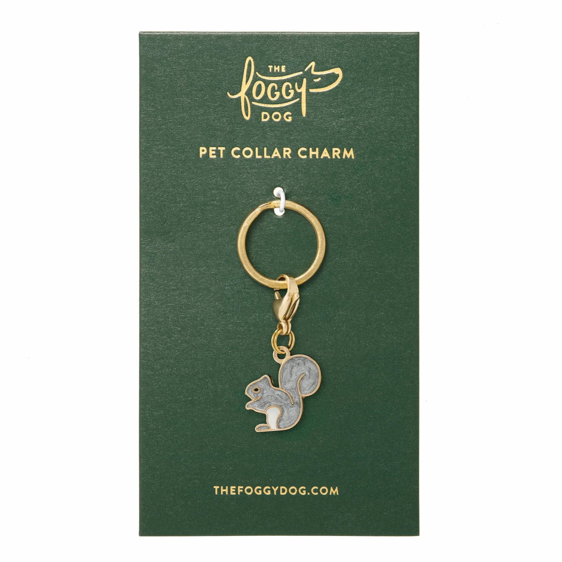 The Foggy Dog - Collar Charm Squirrel