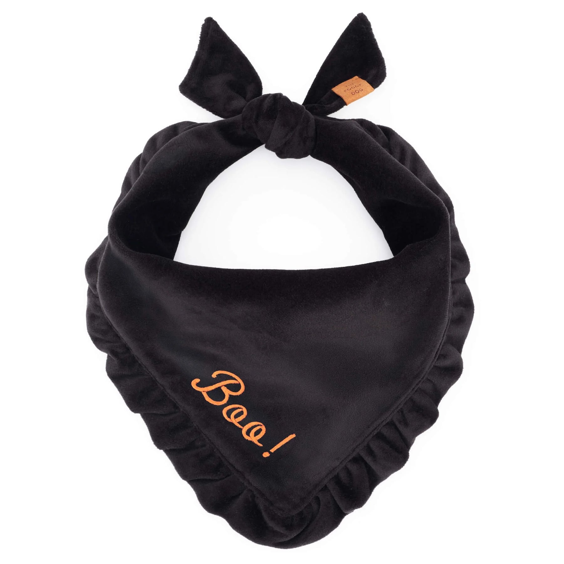 The Foggy Dog - Bandana Dog Black Velvet